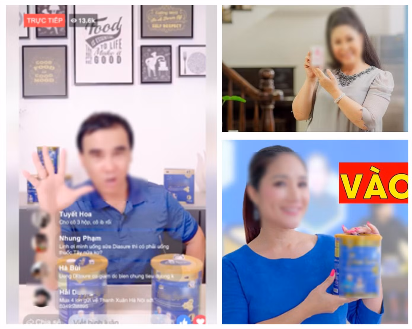 Tràn lan các quảng cáo thổi phồng công dụng do một số nghệ sĩ nổi tiếng thực hiện