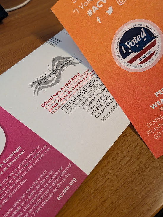 Cử tri bang California thường bỏ phiếu qua bưu điện. Ảnh: Dong Ngo