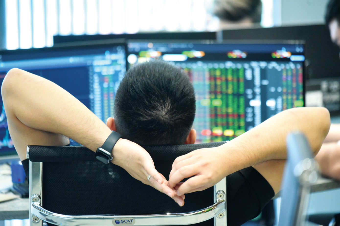 Thị trường vẫn phụ thuộc nhiều vào tâm lý nhà đầu tư cá nhân. Ảnh: Minh Dũng