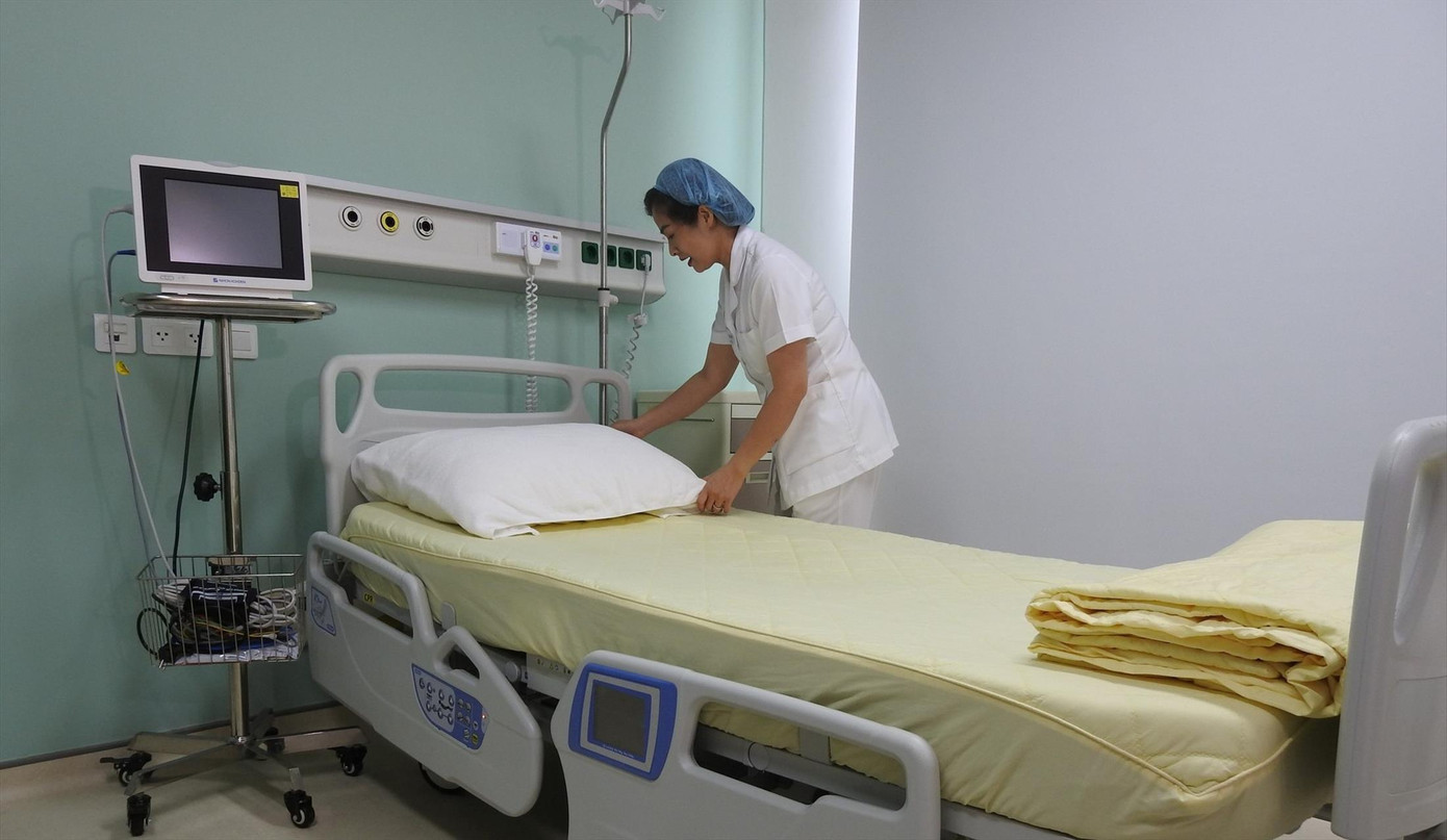 Giường bệnh, nơi Tổng Bí thư Nguyễn Phú Trọng điều trị tại Bệnh viện Trung ương Quân đội 108. Giường bệnh, nơi Tổng Bí thư Nguyễn Phú Trọng điều trị tại Bệnh viện Trung ương Quân đội 108.