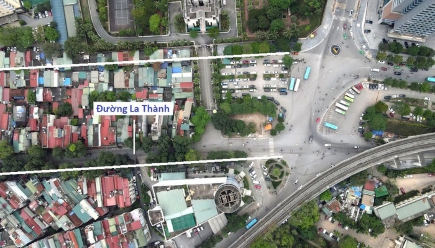 Điểm đầu của tuyến đường Vành đai 1 đoạn Hoàng Cầu - Voi Phục Điểm đầu của tuyến đường Vành đai 1 đoạn Hoàng Cầu - Voi Phục