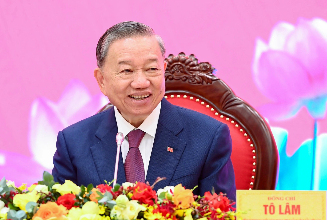 Tổng Bí thư Tô Lâm tại cuộc họp báo sau khi được bầu làm Tổng Bí thư Ban chấp hành Trung ương Đảng Cộng sản Việt Nam. Ảnh: Tiến Tuấn Tổng Bí thư Tô Lâm tại cuộc họp báo sau khi được bầu làm Tổng Bí thư Ban chấp hành Trung ương Đảng Cộng sản Việt Nam. Ảnh: Tiến Tuấn