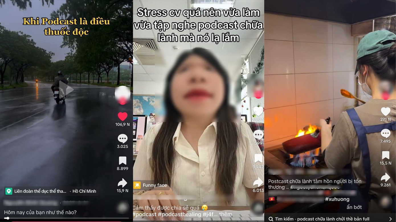 Những podcast chữa lành xuất hiện nhan nhản trên mạng xã hội nhưng có nhiều nội dung tiêu cực.