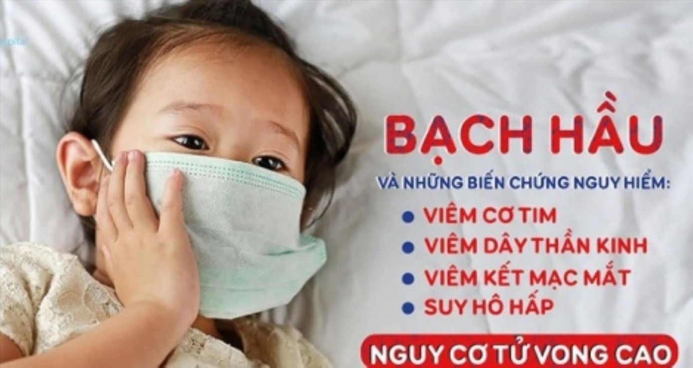 Bạch hầu là bệnh truyền nhiễm nguy hiểm