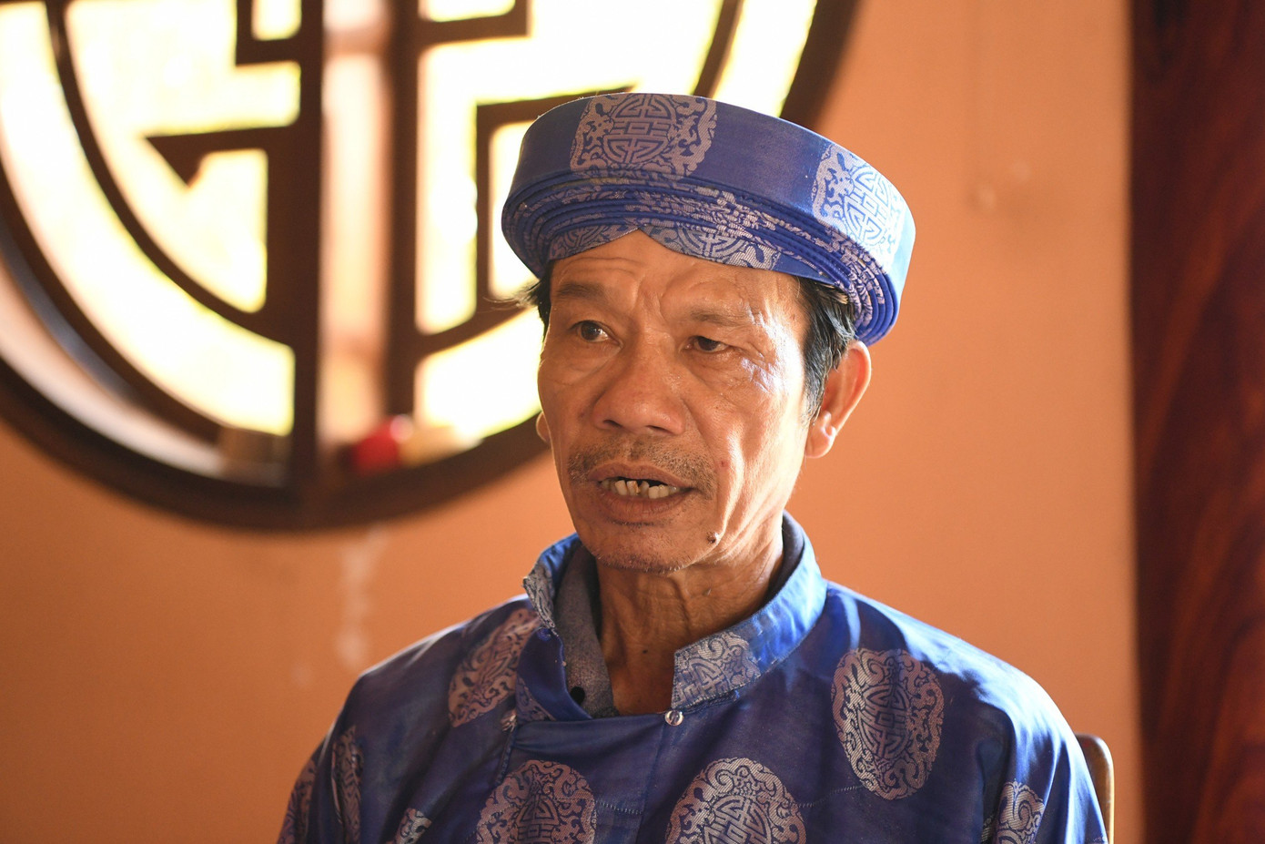 Ông Lương Sơn Bá, cháu đời thứ 18 của cụ Lương Văn Chánh. Ảnh: Như Ý Ông Lương Sơn Bá, cháu đời thứ 18 của cụ Lương Văn Chánh. Ảnh: Như Ý