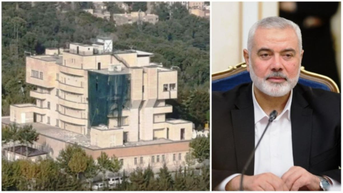 Ông Haniyeh và ngôi nhà với căn phòng ông ở tại tầng 4 sau vụ tấn công Ông Haniyeh và ngôi nhà với căn phòng ông ở tại tầng 4 sau vụ tấn công