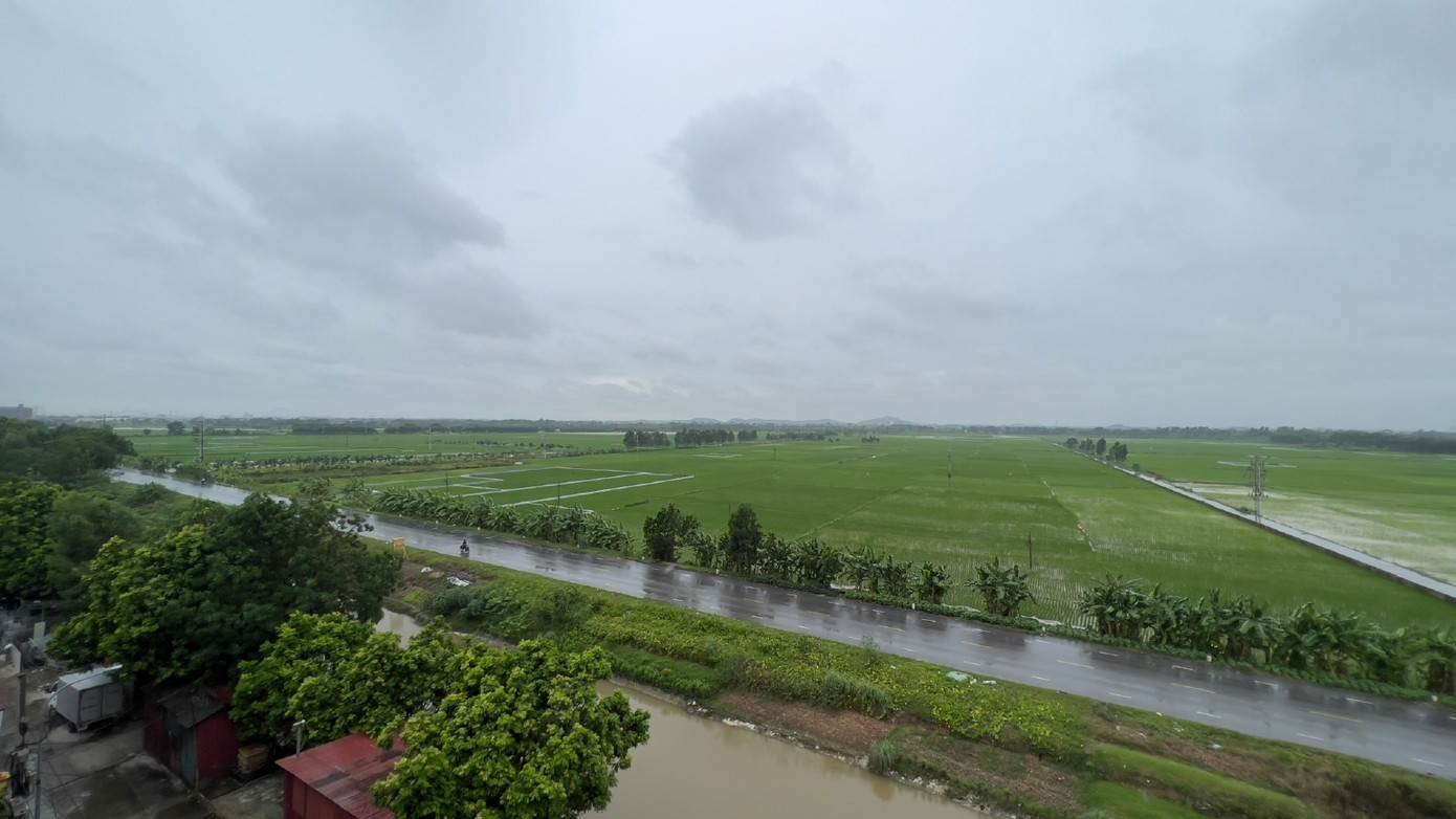 Khu đất nghĩa trang cát táng có tên Bảo Lạc Viên (tại xã Long Châu, huyện Yên Phong, tỉnh Bắc Ninh) hiện chỉ là đất ruộng của người dân