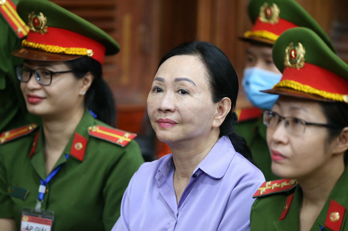 Trương Mỹ Lan tại phiên tòa gia đoạn 1. Ảnh: PV