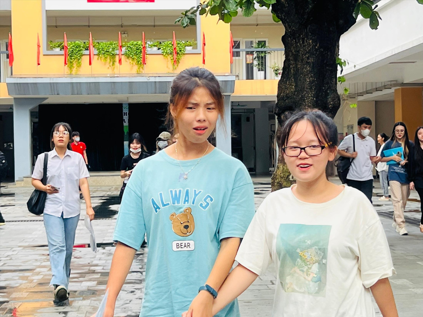 Học sinh thi tuyển vào lớp 10 Hà Nội năm ngoái