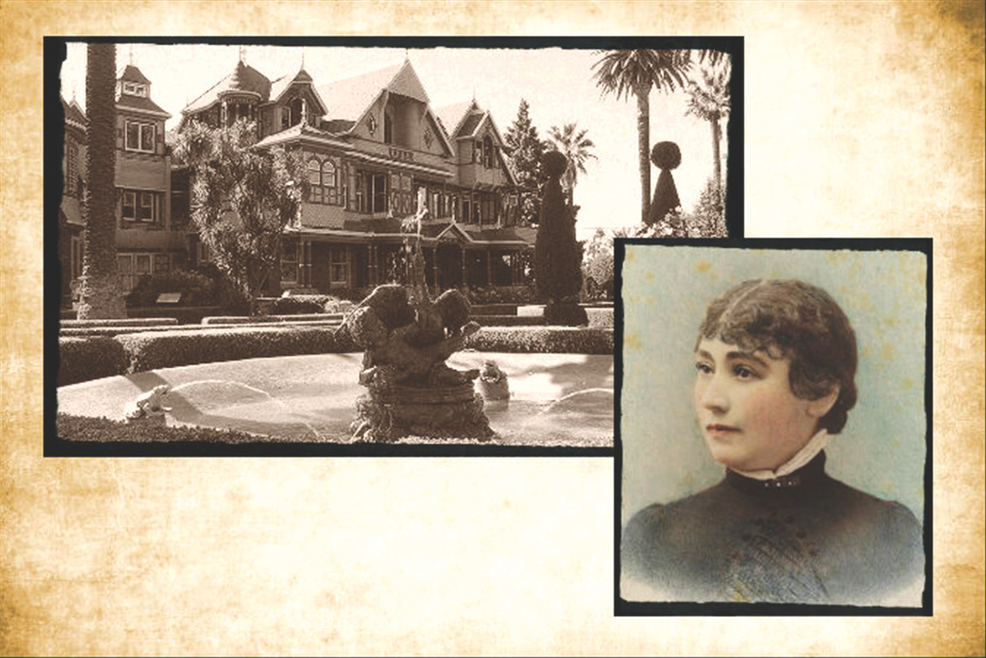 Bà chủ Sarah Winchester và ngôi nhà ma ám trước khi bị động đất làm hư hại