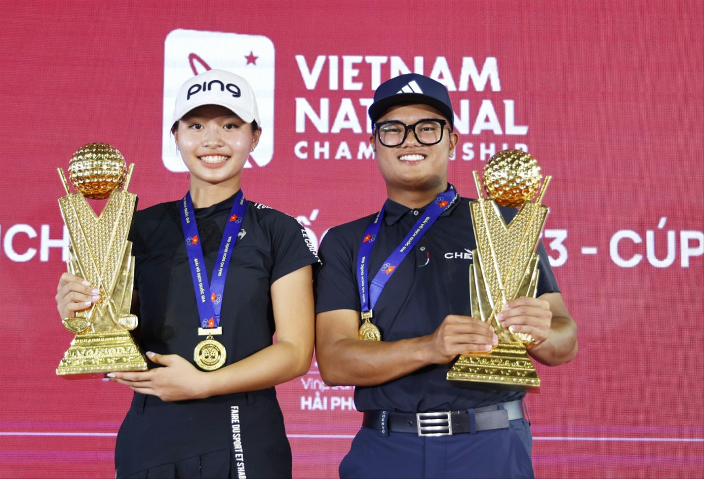 Nguyễn Nhất Long sáng cửa bảo vệ danh hiệu vô địch quốc gia. (Ảnh: Như Ý)