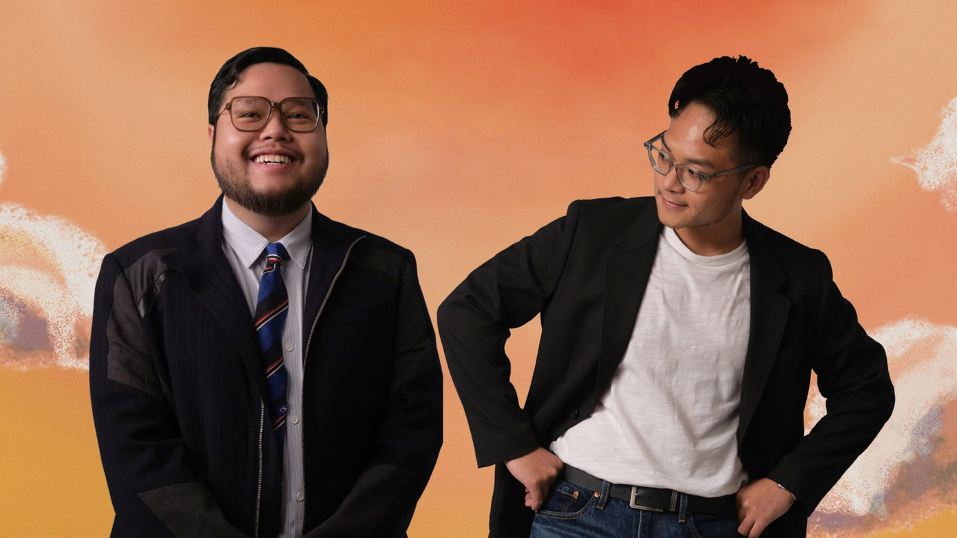 Nhà sản xuất Phạm Gia Quý (trái) và đạo diễn Jay Đỗ của bộ phim Họa nắng trong sương. Nguồn ảnh: Spring Auteurs