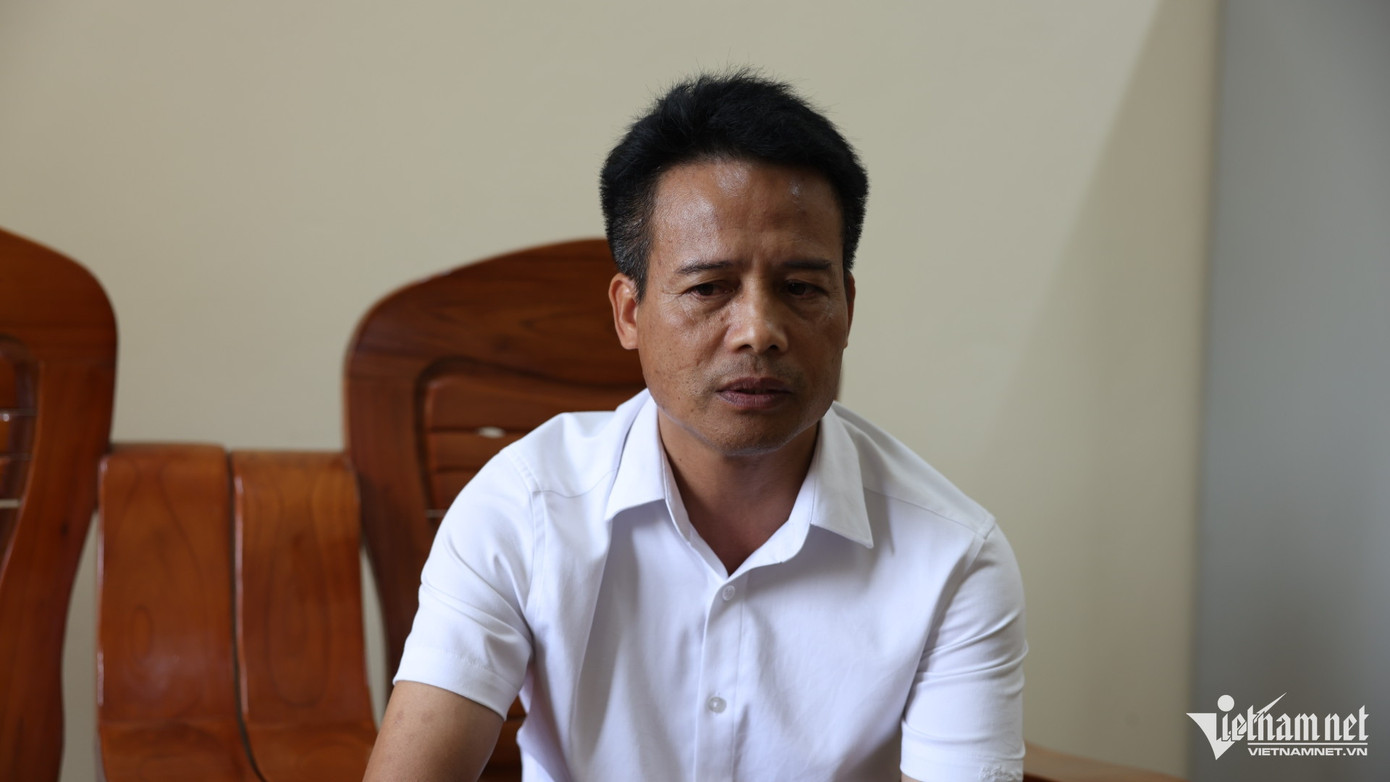 Ông Đặng Thái Sơn, Hiệu trưởng Trường THCS Hiền Quan. Ảnh: Đức Hoàng