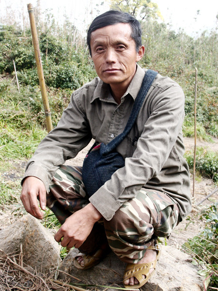 A Lử có gần chục năm kinh nghiệm leo Fansipan