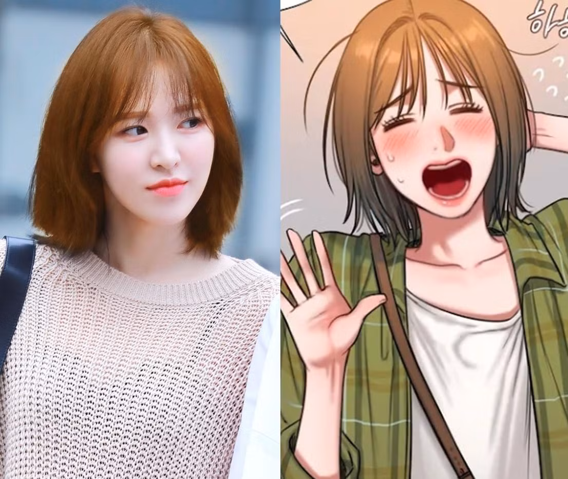 Kim Minji trong Bad Thinking Diary và Wendy giống nhau đến bất ngờ. - Ảnh: Bạch Thế Châu Kim Minji trong Bad Thinking Diary và Wendy giống nhau đến bất ngờ. - Ảnh: Bạch Thế Châu