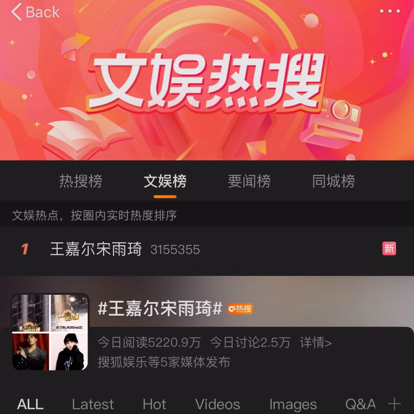 Bộ đôi thần tượng đình đám nhanh chóng chiếm lĩnh bảng hot search.