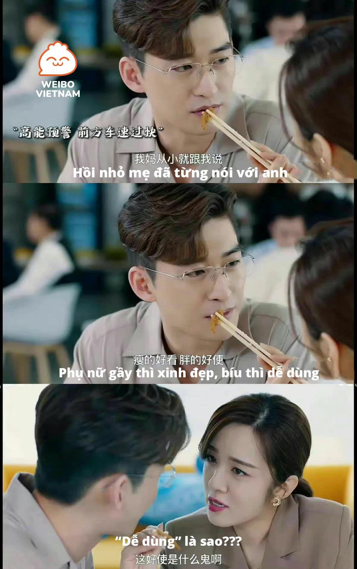 Những quý ông khu Đông Bát liên tiếp nhận “gạch đá” vì lời thoại thiếu tôn trọng phụ nữ.- Ảnh: Weibo Việt Nam Những quý ông khu Đông Bát liên tiếp nhận “gạch đá” vì lời thoại thiếu tôn trọng phụ nữ.- Ảnh: Weibo Việt Nam