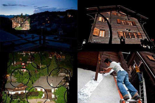 Varini thuê một số lượng lớn nhân công để thực hiện công việc quét sơn lên các ngôi nhà cổ