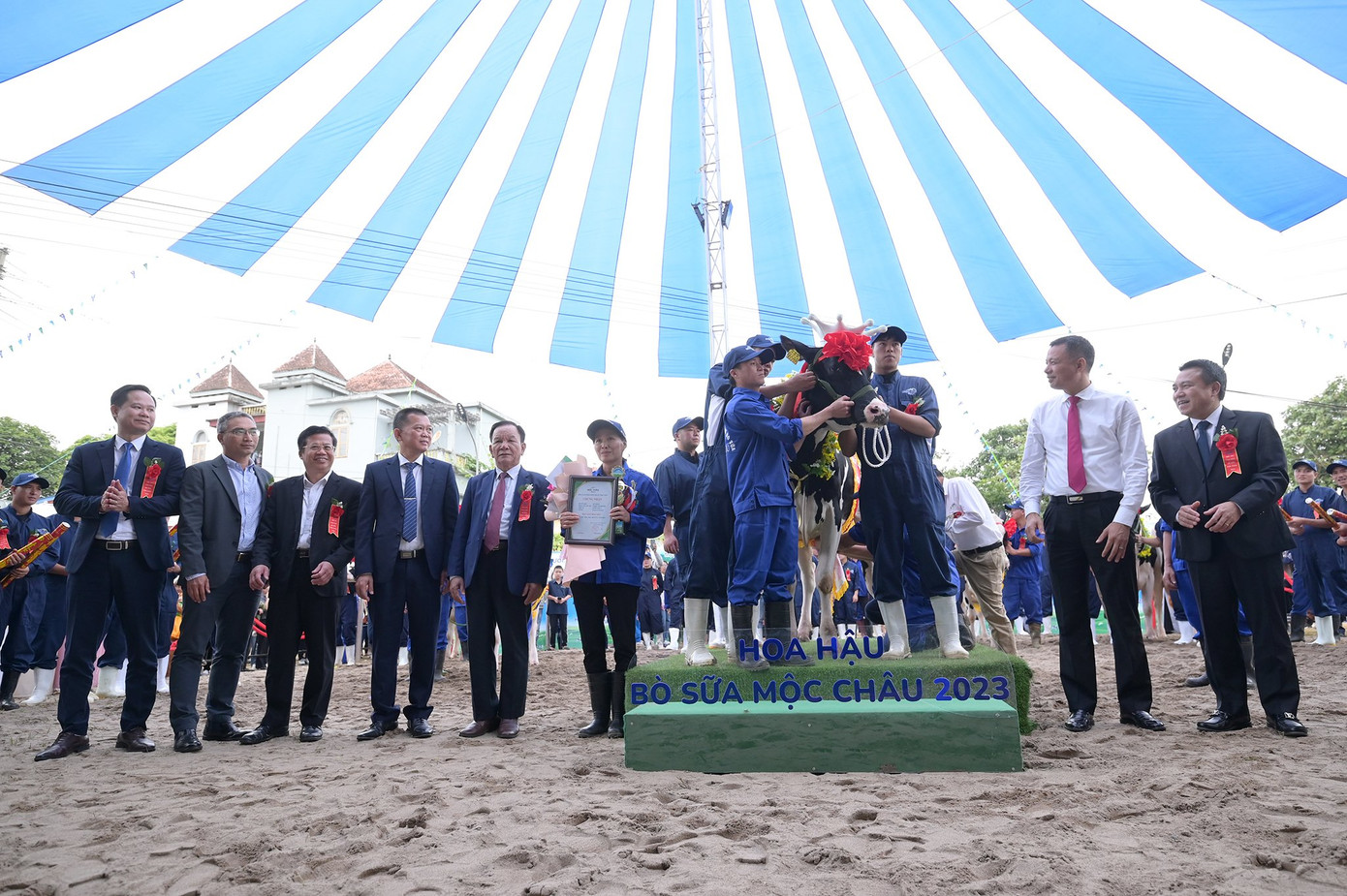 Hội thi Hoa hậu Bò sữa mang ý nghĩa khuyến khích động viên những người chăn nuôi bò sữa, tạo ra phong trào thi đua mạnh mẽ giữa những người chăn nuôi.