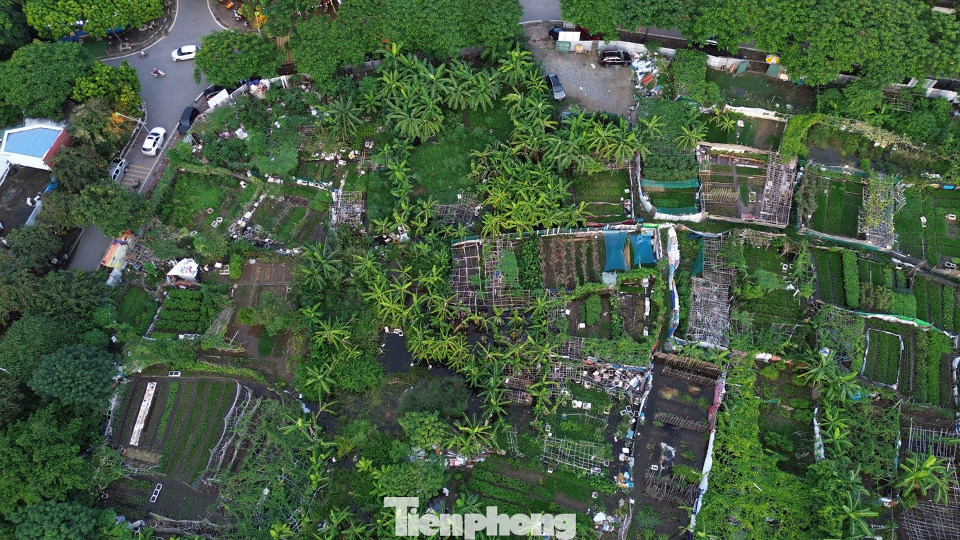 Một khu vực đất dự án chậm triển khai tại Khu đô thị Tây nam hồ Linh Đàm