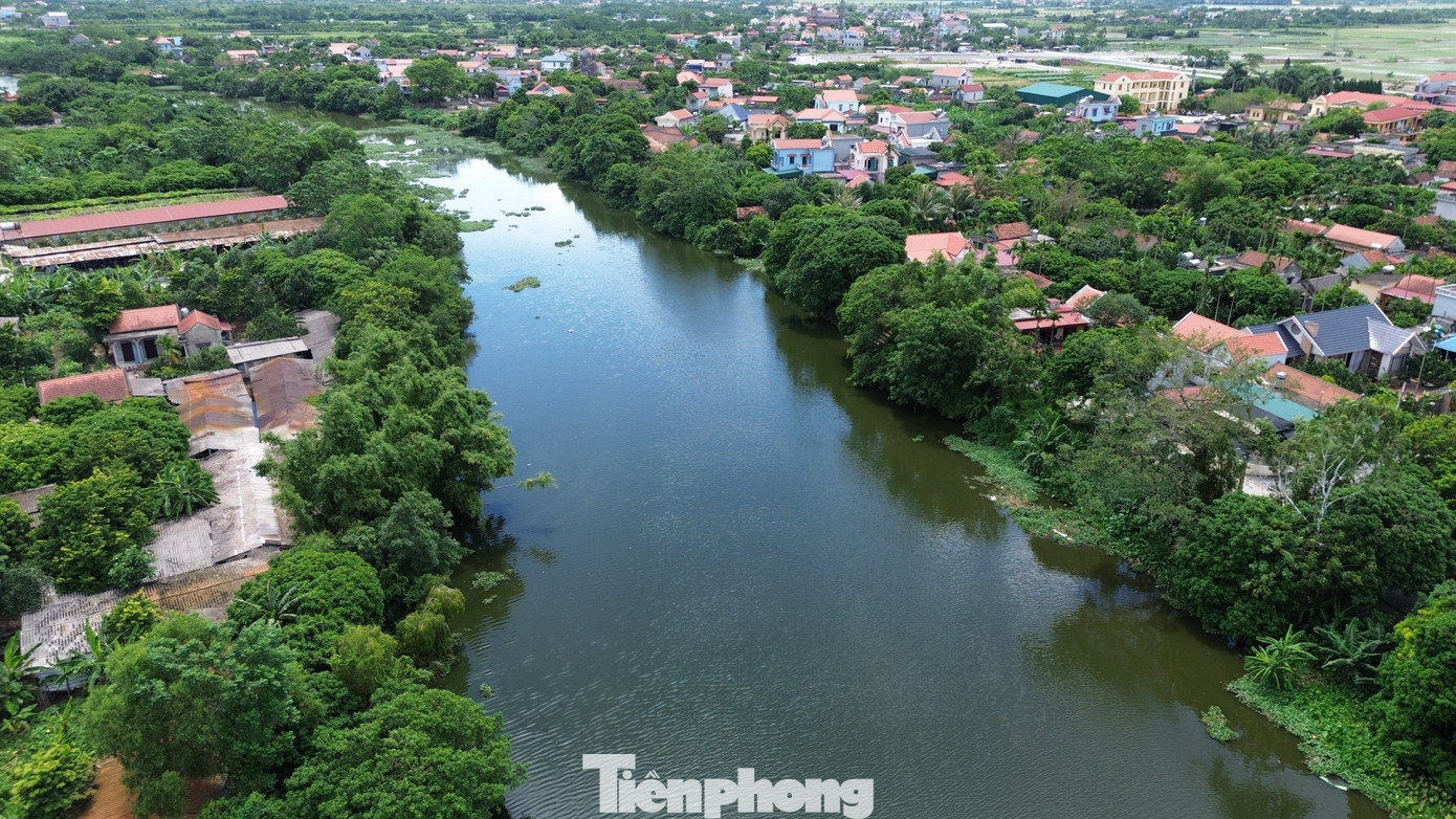 Một khúc sông Châu Giang chảy qua địa bàn huyện Bình Lục