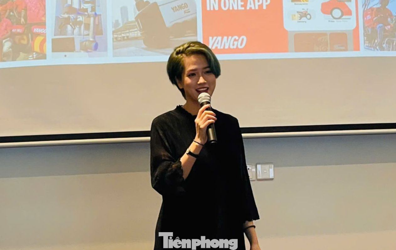 Bà Thư Nguyễn - Business Development Manager của Yango Ads tại Việt Nam. Ảnh: Lộc Liên.