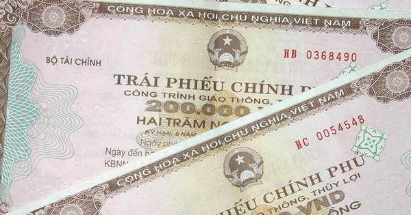 Trái phiếu Chính phủ phát hành với lãi suất chỉ từ 4,8- 4,9%/năm.