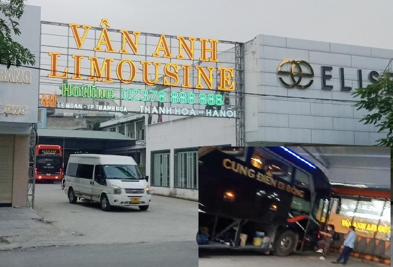 Ngoài ra trong hành trình, từ Triệu Sơn ra Hà Nội và từ Hà Nội về Triệu Sơn các xe của Công ty Hải Vân Travel đều có ghé qua văn phòng của một doanh nghiệp vận tải khách, mục đích bắt thêm khách, nhận hàng (ảnh nhỏ). Ngoài ra trong hành trình, từ Triệu Sơn ra Hà Nội và từ Hà Nội về Triệu Sơn các xe của Công ty Hải Vân Travel đều có ghé qua văn phòng của một doanh nghiệp vận tải khách, mục đích bắt thêm khách, nhận hàng (ảnh nhỏ).