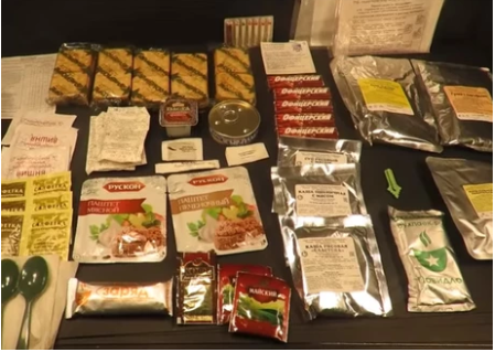 Có gì trong túi đồ ăn của đặc nhiệm Spetsnaz sơn cước Nga? ảnh 1