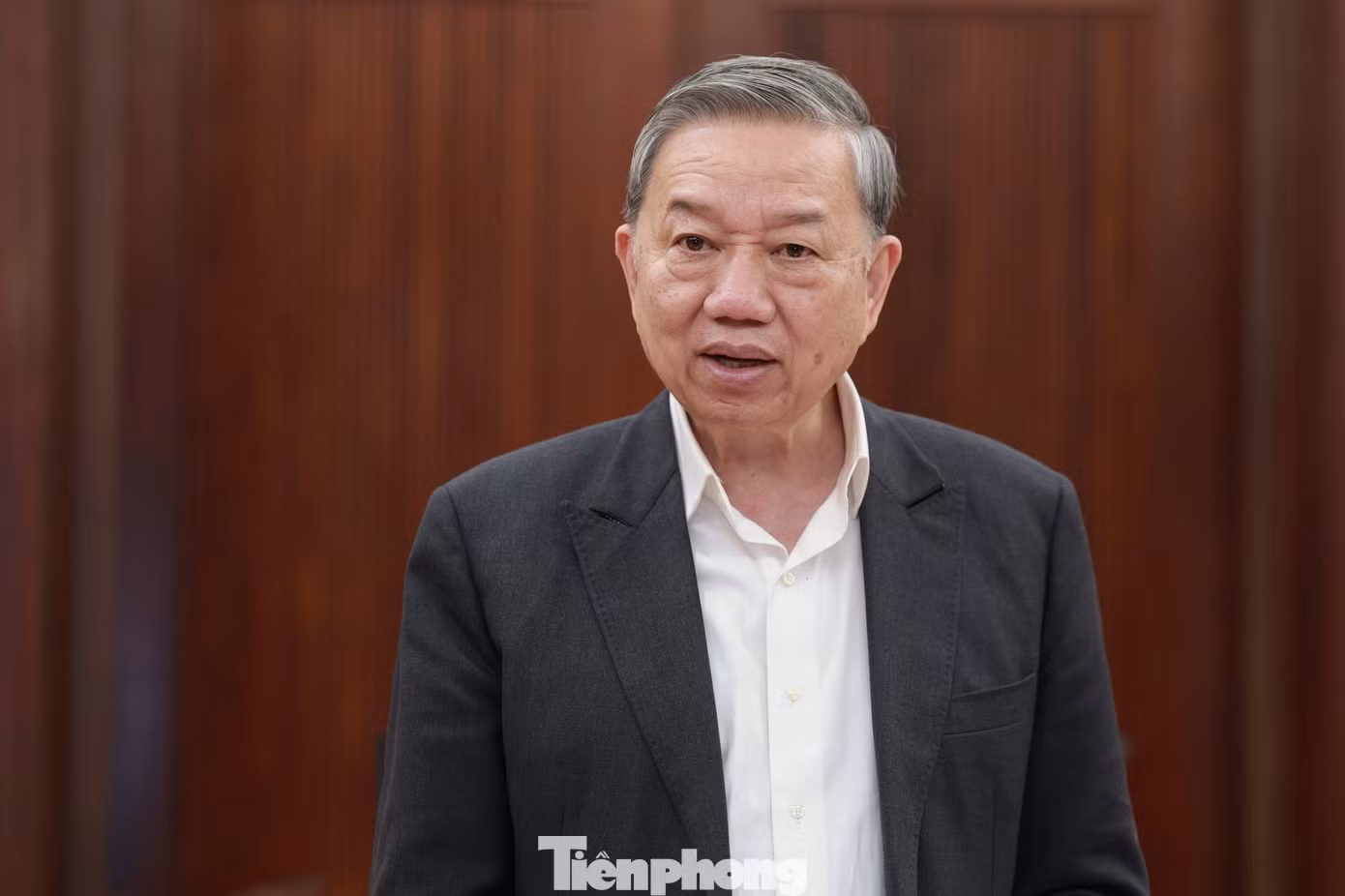 Tổng Bí thư Tô Lâm phát biểu tại buổi làm việc. Ảnh: Minh Châu. Tổng Bí thư Tô Lâm phát biểu tại buổi làm việc. Ảnh: Minh Châu.