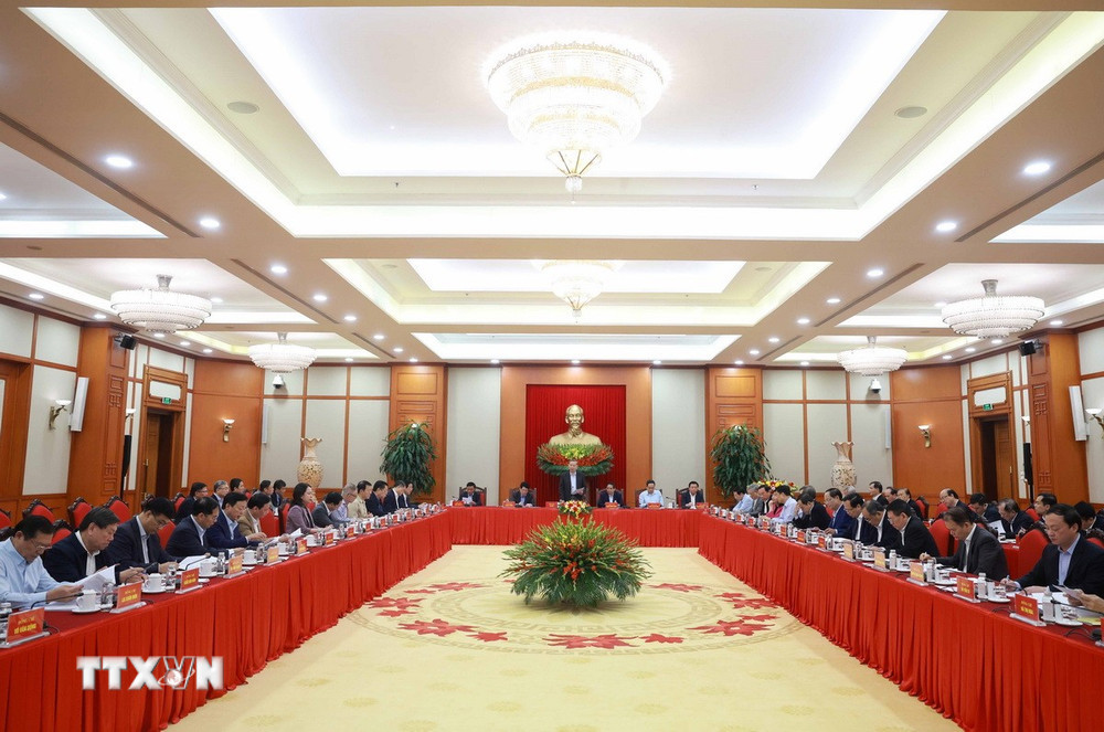 Toàn cảnh cuộc họp. Ảnh: TTXVN. Toàn cảnh cuộc họp. Ảnh: TTXVN.