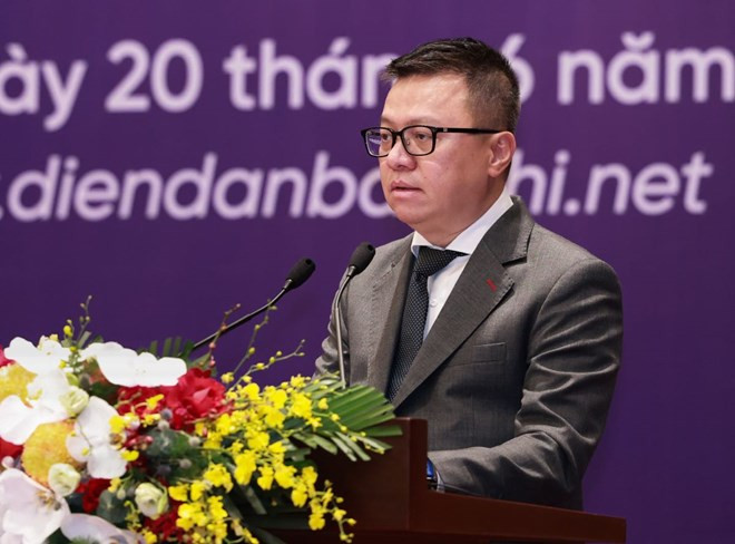 Nhà báo Lê Quốc Minh. Ảnh: PV.