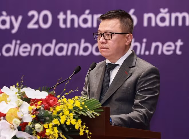 Nhà báo Lê Quốc Minh. Ảnh: PV. Nhà báo Lê Quốc Minh. Ảnh: PV.