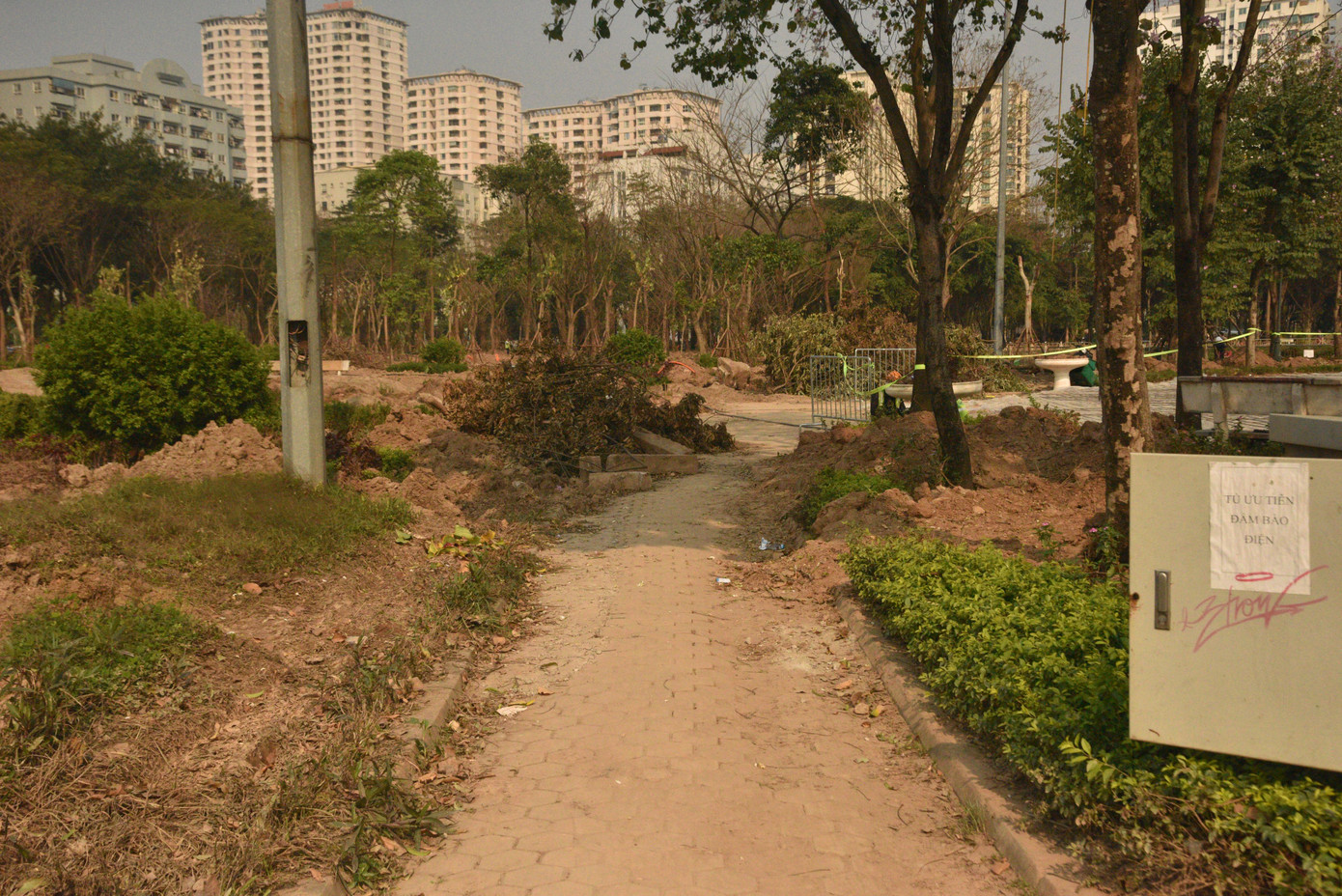 Nhiều hạng mục trong công viên sẽ được nâng cấp, sửa chữa.