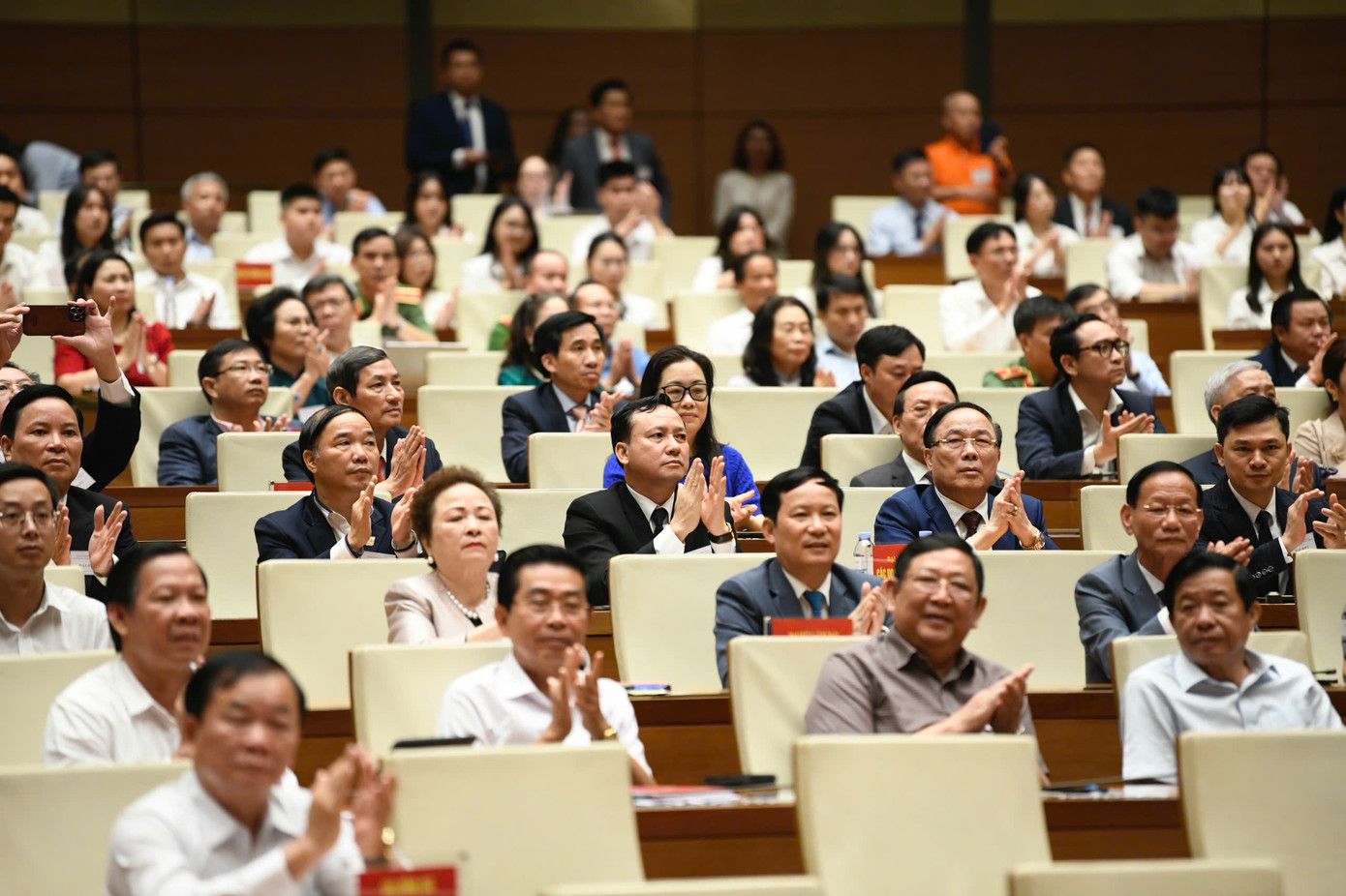 Các đại biểu dự hội nghị. Ảnh: Như Ý.