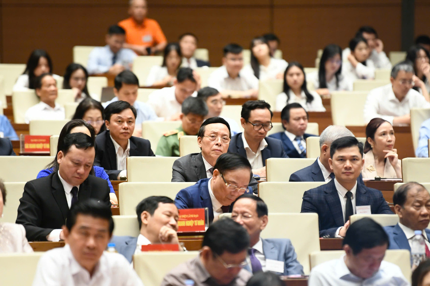 Các đại biểu dự hội nghị. Ảnh: Như Ý.