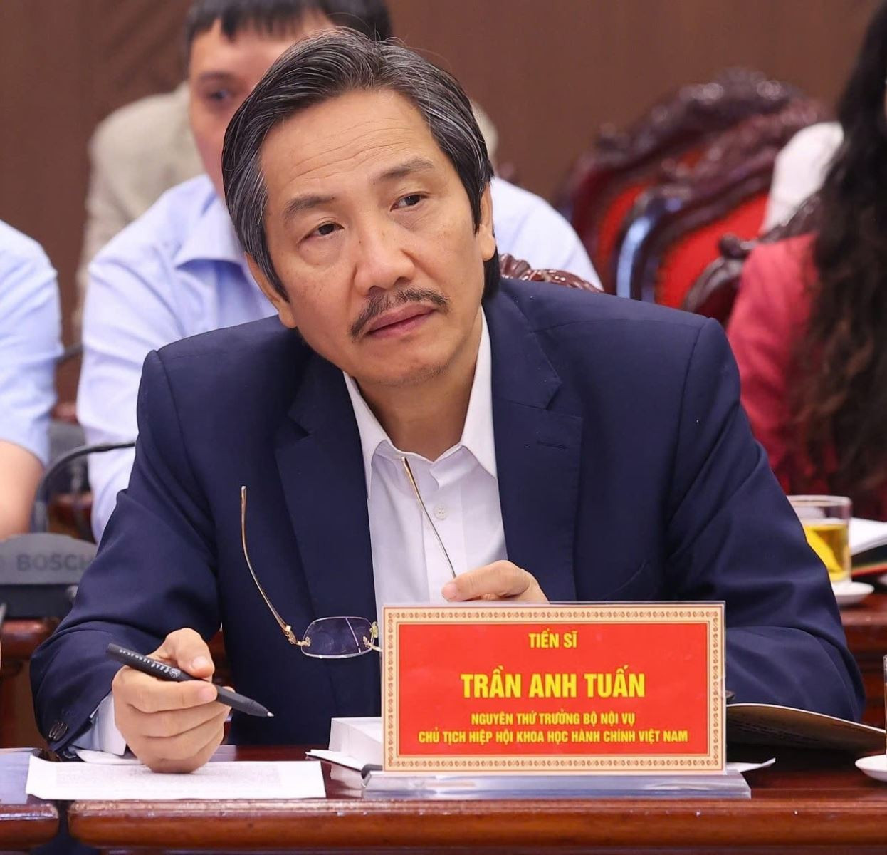 Chủ tịch Hiệp hội Khoa học hành chính Việt Nam Trần Anh Tuấn. Ảnh: PV. Chủ tịch Hiệp hội Khoa học hành chính Việt Nam Trần Anh Tuấn. Ảnh: PV.