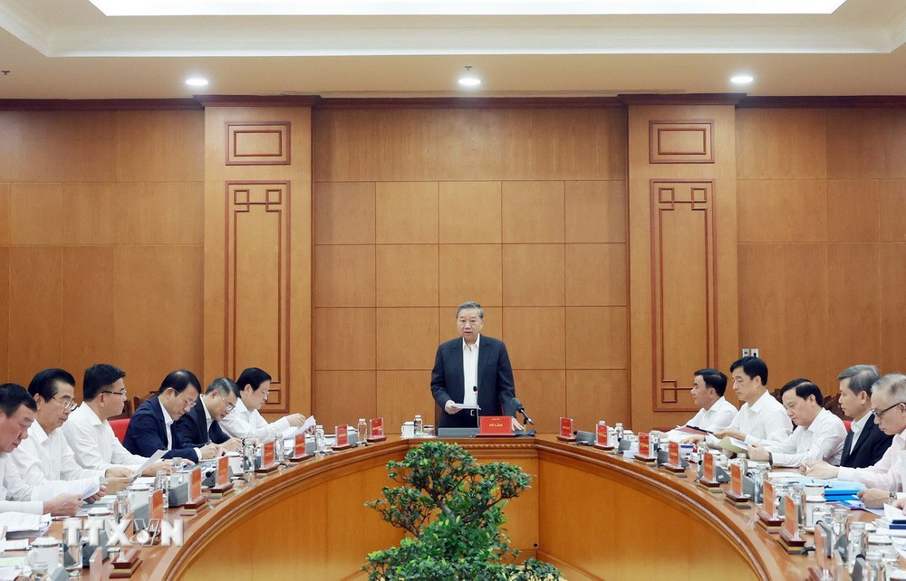 Toàn cảnh cuộc họp. Ảnh: TTXVN.