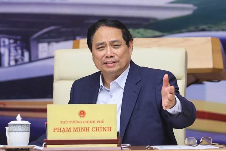 Thủ tướng Chính phủ Phạm Minh Chính phát biểu tại phiên họp. Ảnh: VGP. Thủ tướng Chính phủ Phạm Minh Chính phát biểu tại phiên họp. Ảnh: VGP.