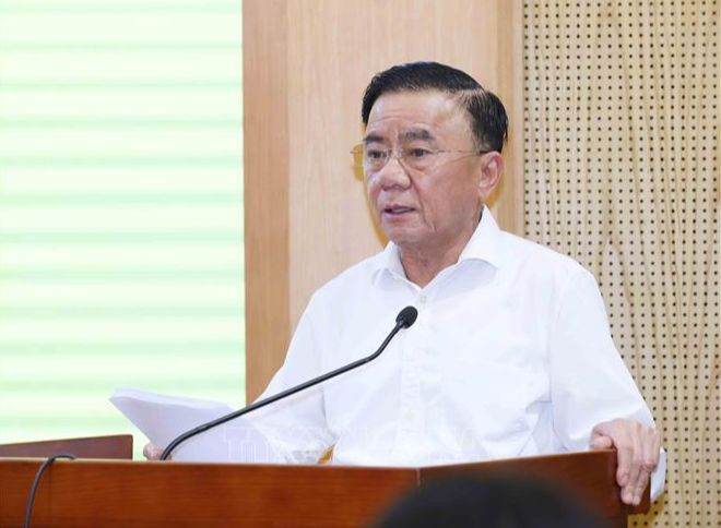 Thường trực Ban Bí thư Trần Cẩm Tú. Ảnh: TTXVN.