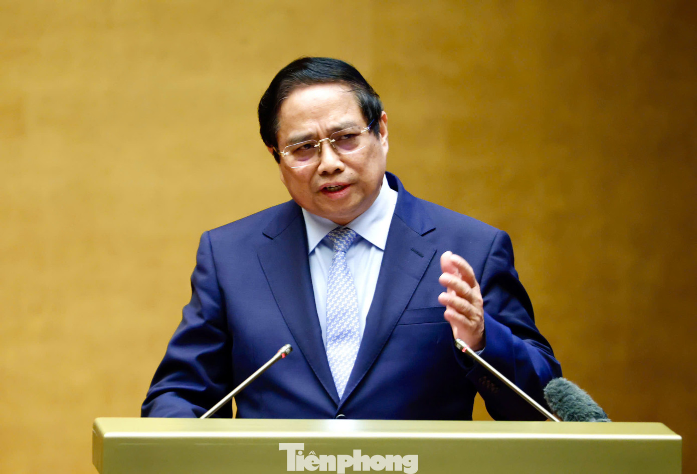 Thủ tướng Phạm Minh Chính trình bày chuyên đề tại hội nghị. Ảnh: Như Ý. Thủ tướng Phạm Minh Chính trình bày chuyên đề tại hội nghị. Ảnh: Như Ý.