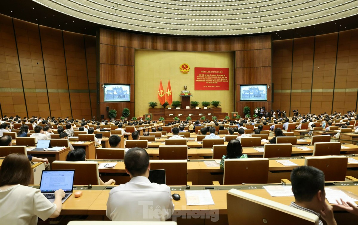 Hội nghị toàn quốc quán triệt Chỉ thị 35, thời điểm tháng 7/2024. Ảnh: Như Ý. Hội nghị toàn quốc quán triệt Chỉ thị 35, thời điểm tháng 7/2024. Ảnh: Như Ý.