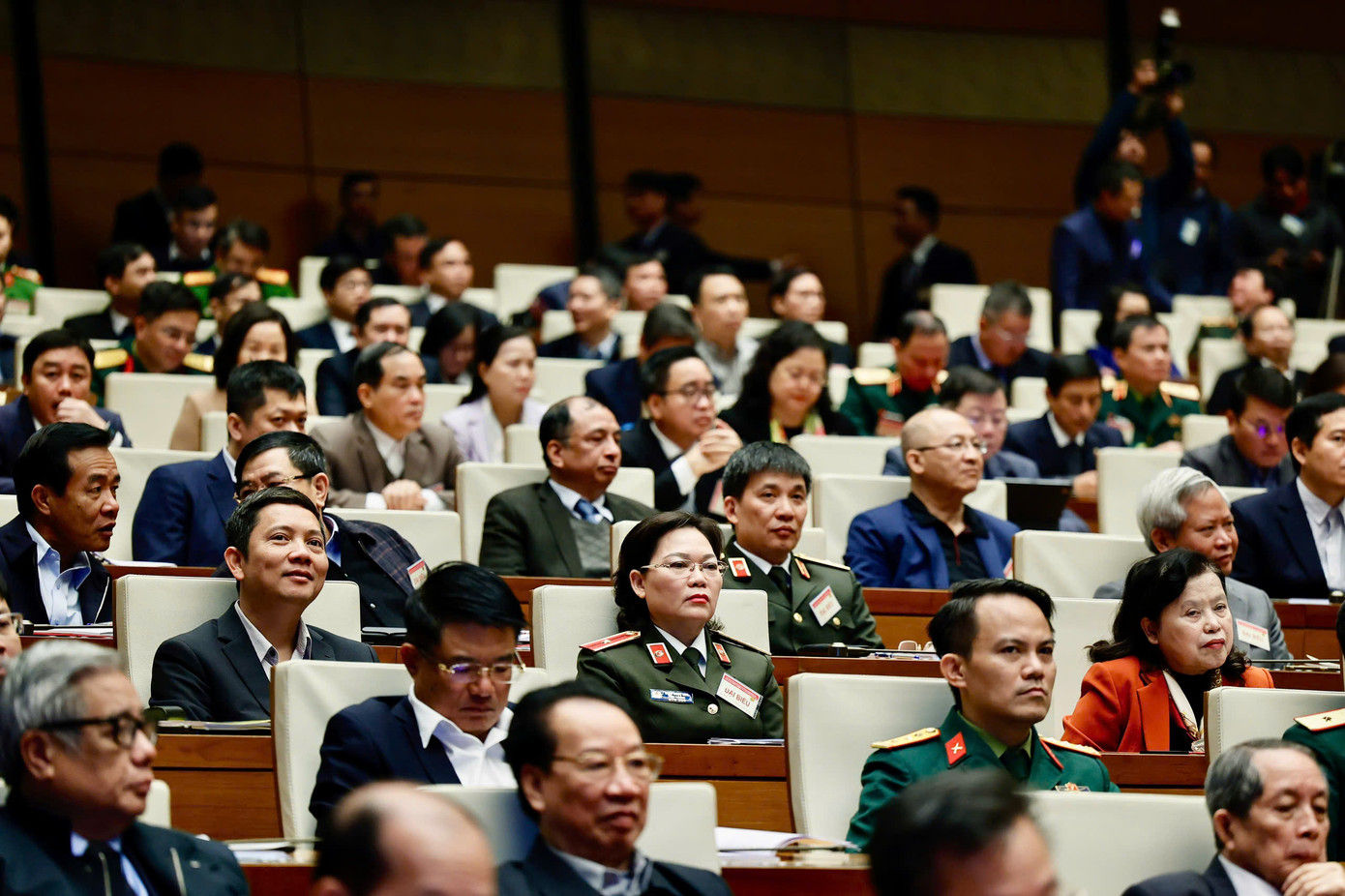 Các đại biểu dự hội nghị. Ảnh: Như Ý. Các đại biểu dự hội nghị. Ảnh: Như Ý.