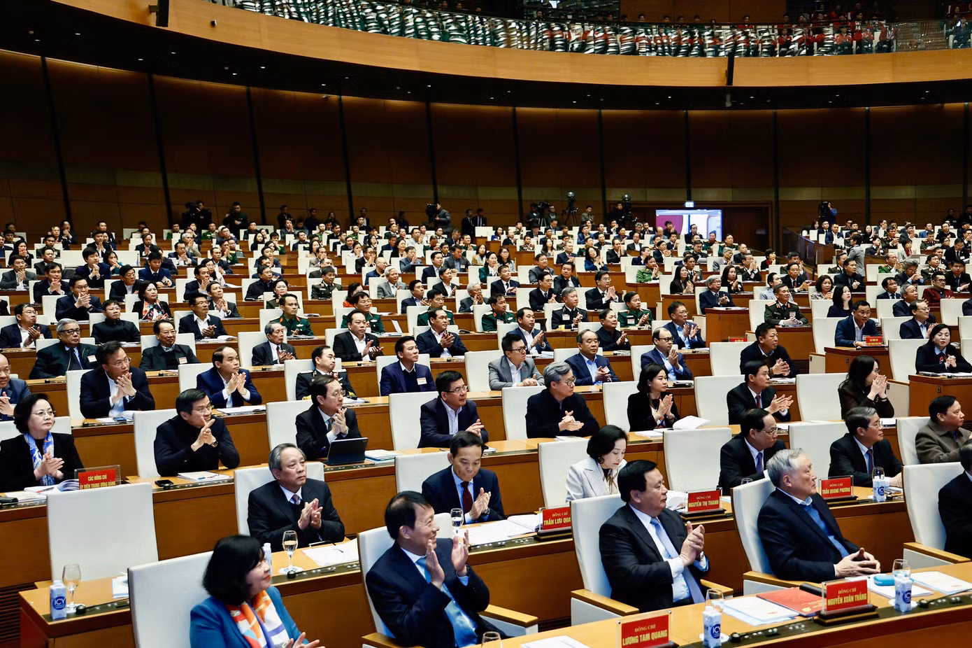 Các đại biểu dự hội nghị. Ảnh: Như Ý.