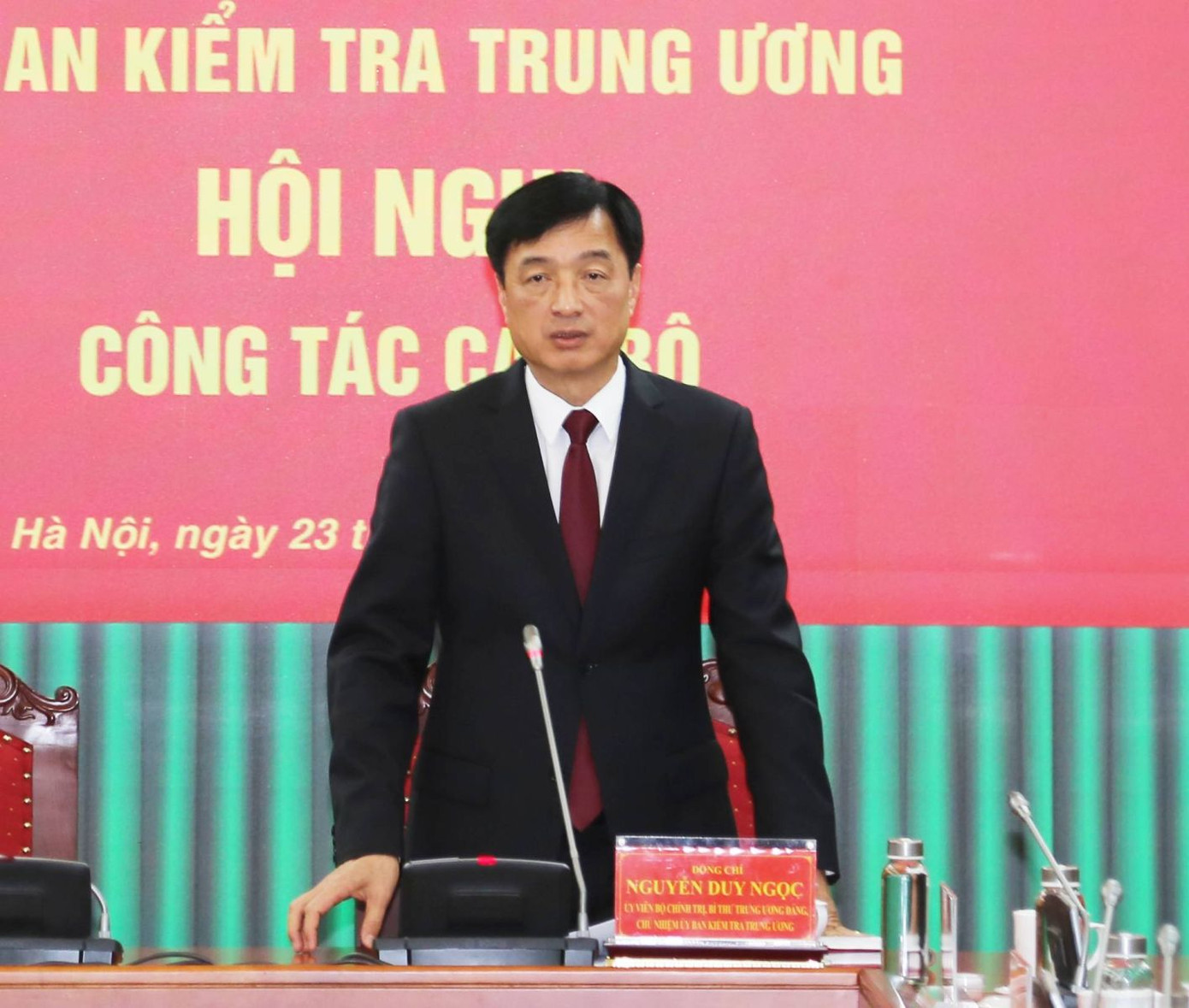 Ông Nguyễn Duy Ngọc, Ủy viên Bộ Chính trị, Bí thư Trung ương Đảng, Chủ nhiệm Ủy ban Kiểm tra Trung ương. Ảnh: UBKT T.Ư. Ông Nguyễn Duy Ngọc, Ủy viên Bộ Chính trị, Bí thư Trung ương Đảng, Chủ nhiệm Ủy ban Kiểm tra Trung ương. Ảnh: UBKT T.Ư.