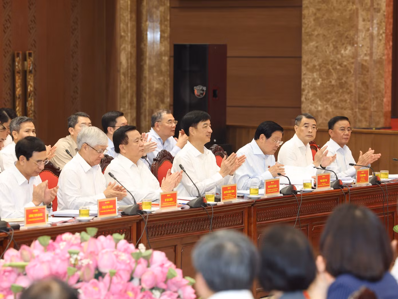 Quang cảnh buổi làm việc. Ảnh: Nhật Minh. Quang cảnh buổi làm việc. Ảnh: Nhật Minh.