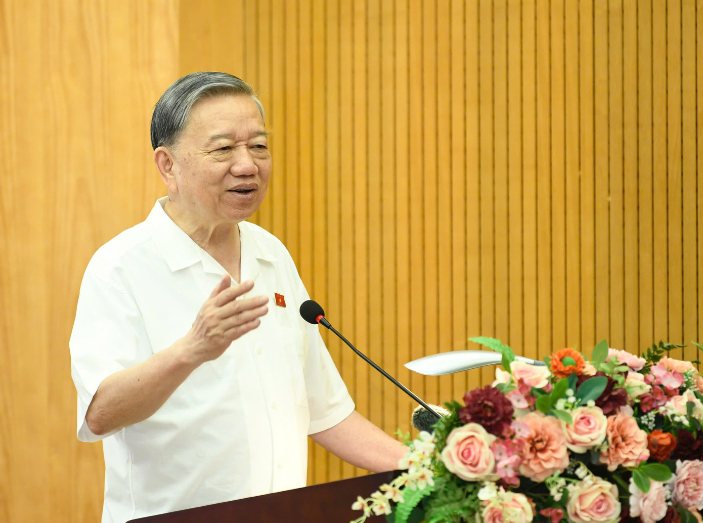 Tổng Bí thư Tô Lâm. Ảnh: Tiền Phong.