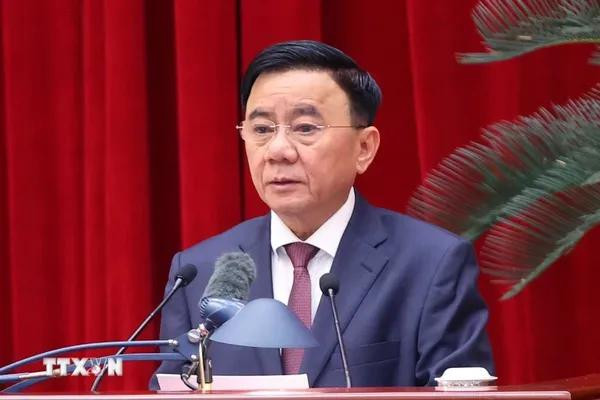 Thường trực Ban Bí thư Trần Cẩm Tú. Ảnh: TTXVN. Thường trực Ban Bí thư Trần Cẩm Tú. Ảnh: TTXVN.