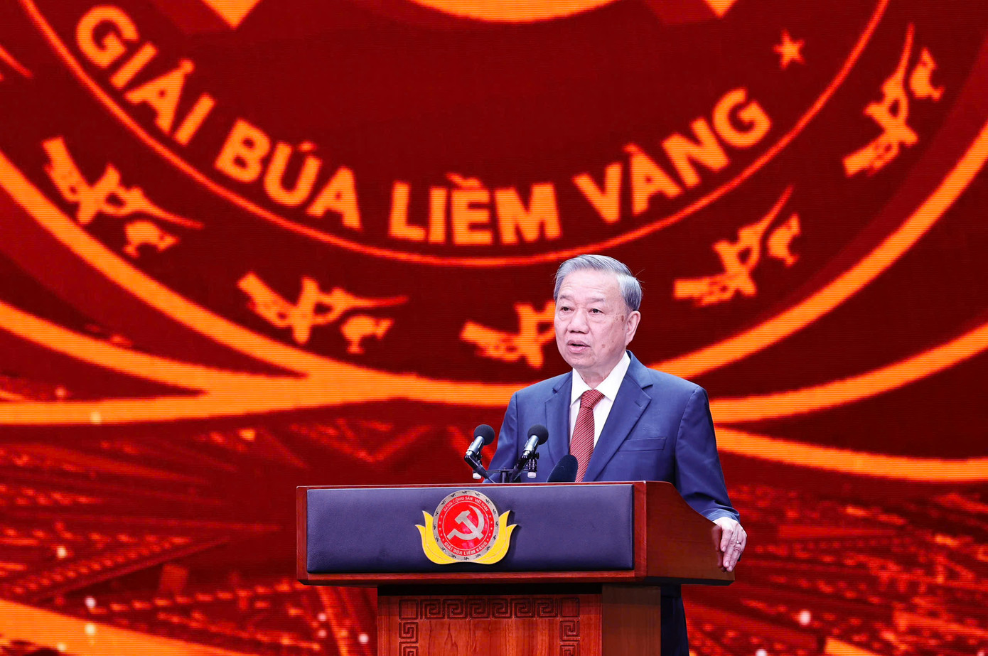 Tổng Bí thư Tô Lâm nhấn mạnh, báo chí đã làm rất tốt công tác tuyên truyền, phổ biến sâu rộng các chủ trương, định hướng lớn của Đảng về Kỷ nguyên mới. (Ảnh: Như Ý) Tổng Bí thư Tô Lâm nhấn mạnh, báo chí đã làm rất tốt công tác tuyên truyền, phổ biến sâu rộng các chủ trương, định hướng lớn của Đảng về Kỷ nguyên mới. (Ảnh: Như Ý)