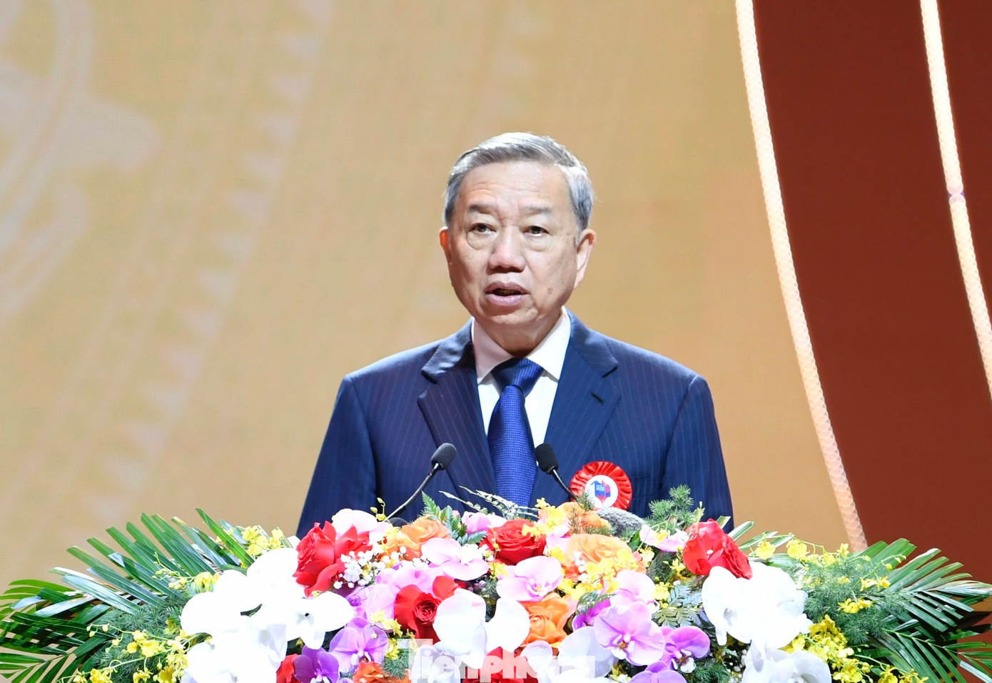 Tổng Bí thư Tô Lâm phát biểu tại Lễ kỷ niệm. Ảnh: Như Ý. Tổng Bí thư Tô Lâm phát biểu tại Lễ kỷ niệm. Ảnh: Như Ý.